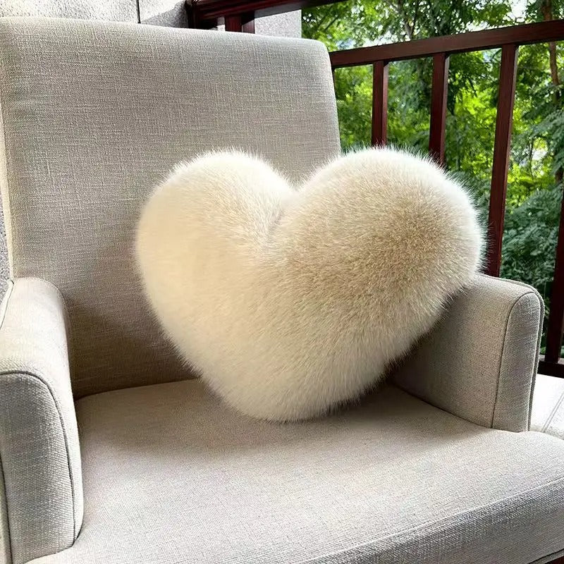 Heart Haven Throw Pillow