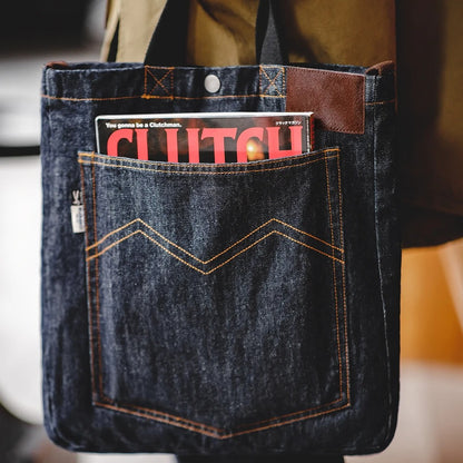 Vintage Pocket Tote