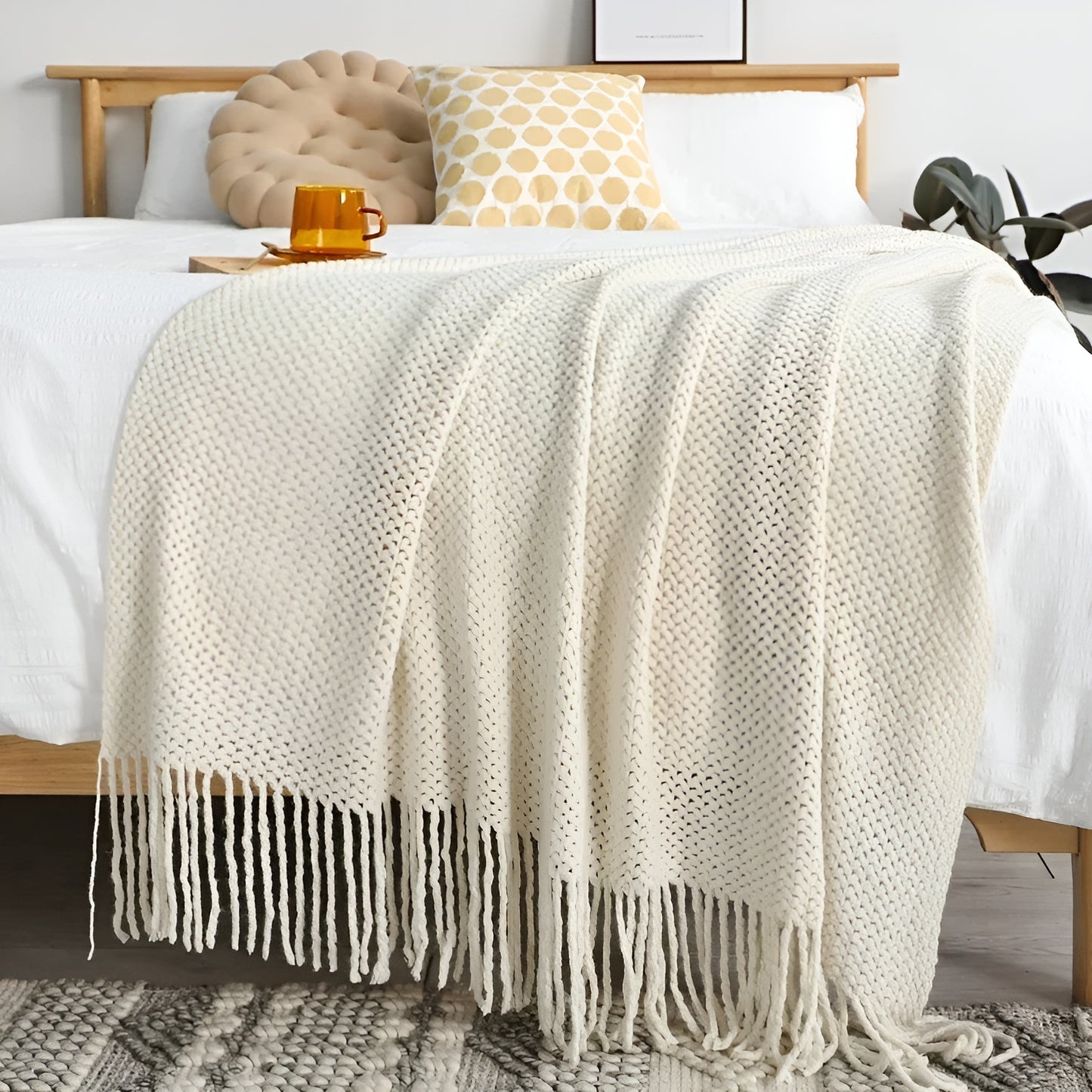 Zinnia Throw Blanket