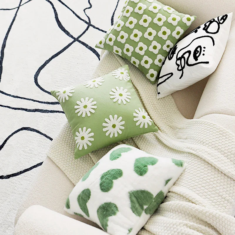 Lush Lily Pillow Covers