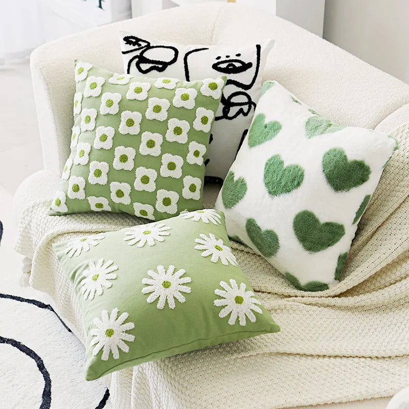 Lush Lily Pillow Covers