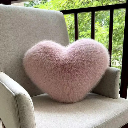 Heart Haven Throw Pillow